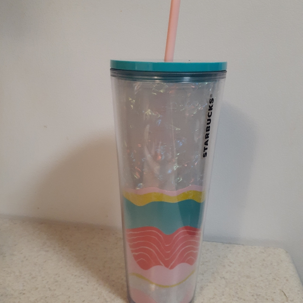 💖Starbucks Venti Pastel Wave Tumbler 💖